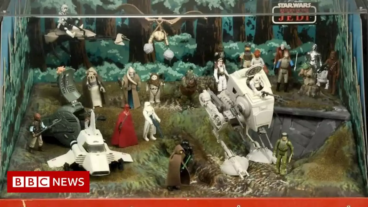 Star Wars display from Middlesbrough toy shop up for sale