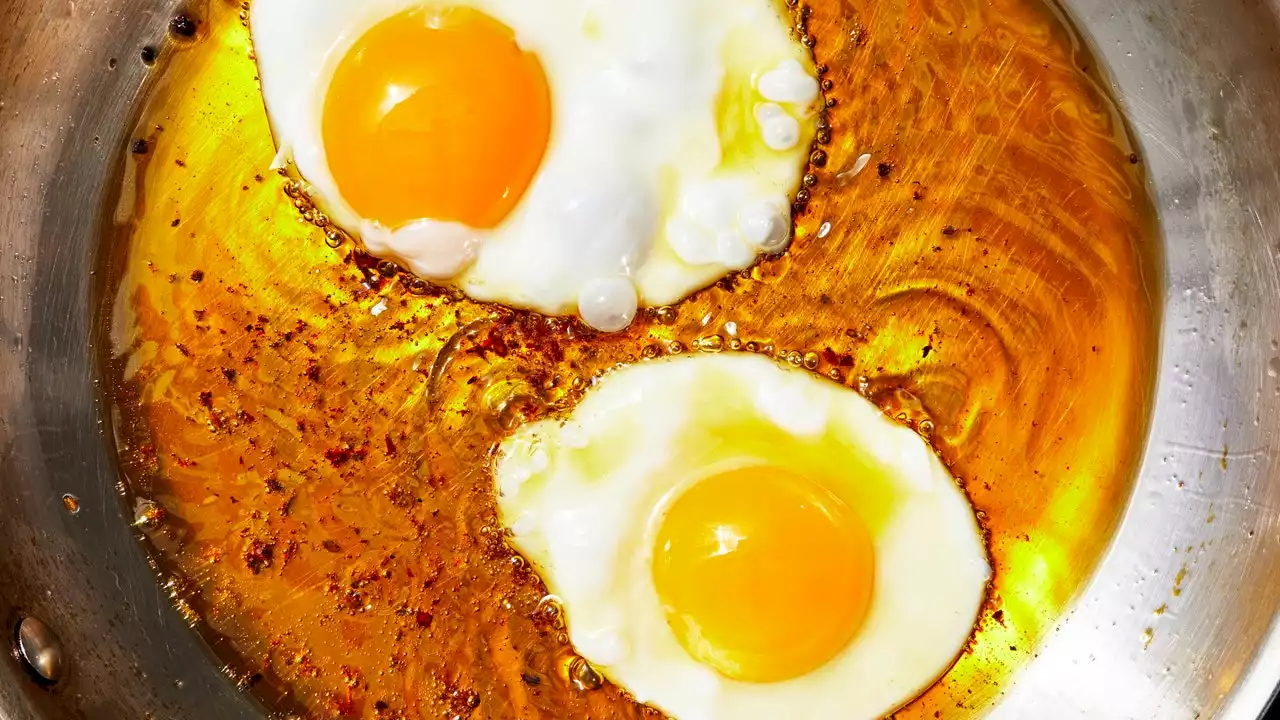 For Super Flavorful Eggs, Fry Them in Leftover Fats