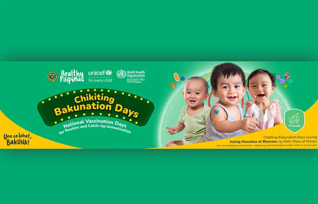 DOH launches ‘Chikiting Bakunation Days’ to push immunization program | BusinessMirror