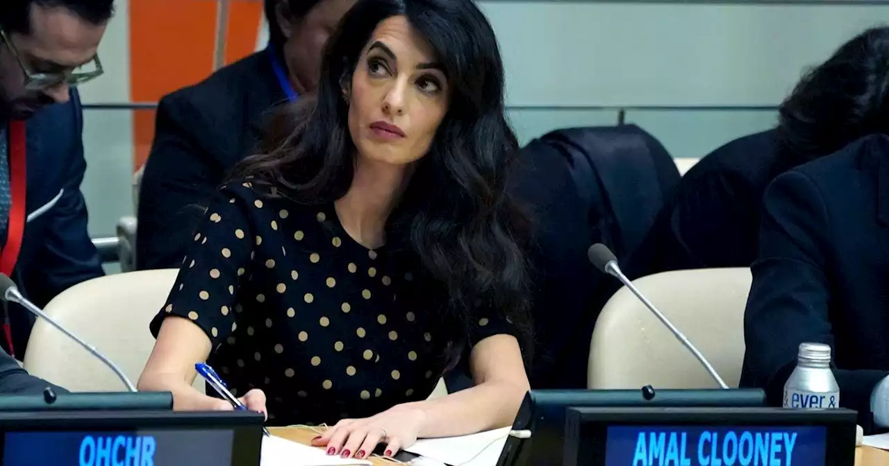 Amal Clooney: 'Ucrania es un matadero'