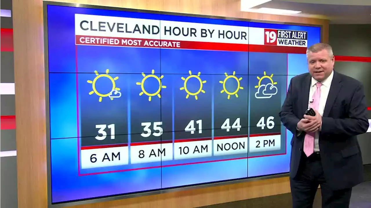 Northeast Ohio weather: Slow warming trend into the weekend