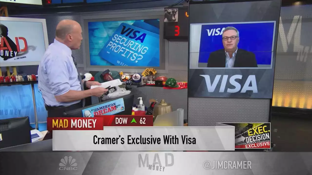 Watch Jim Cramer's full interview with Visa CEO Al Kelly