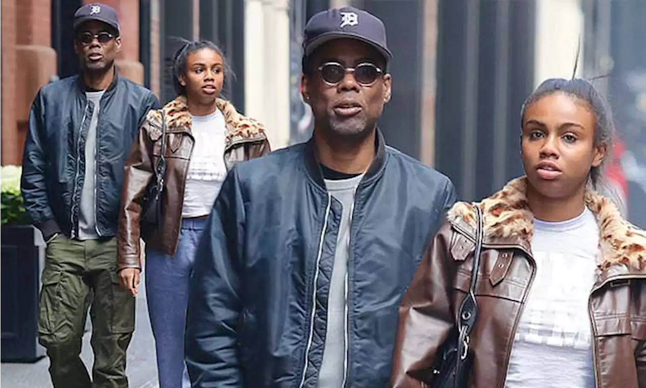 Chris Rock seen with daughter for the first time since Oscars drama