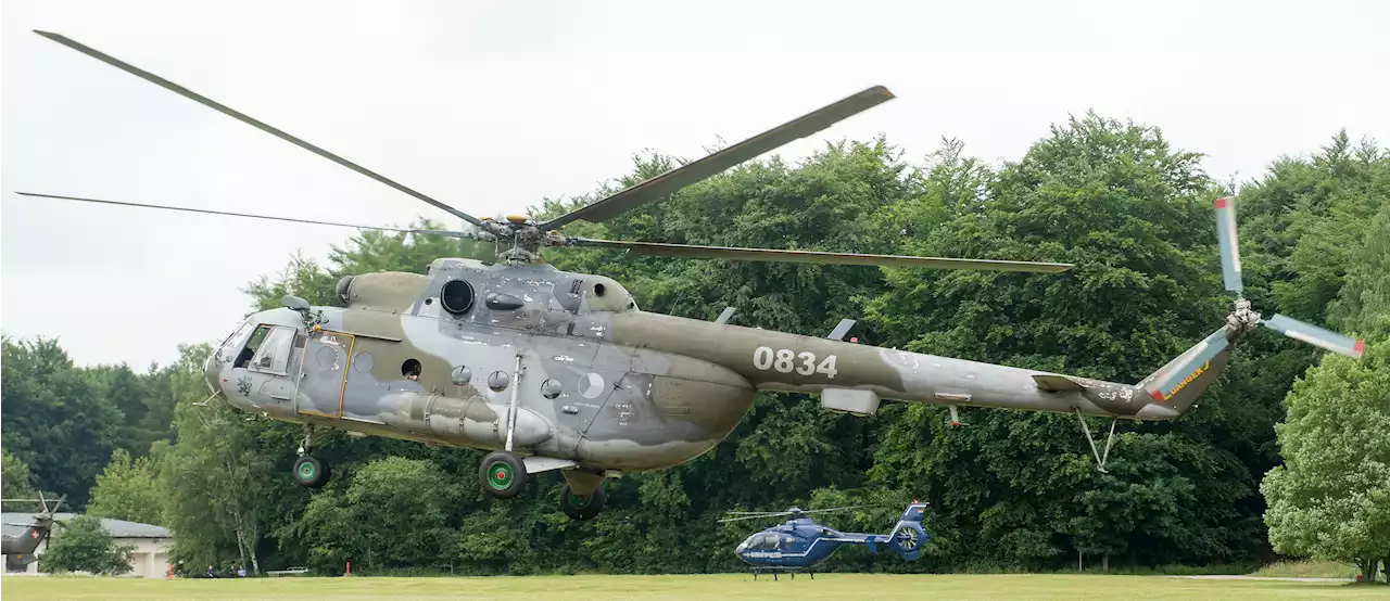 Ukraine-Krieg - Russland protestiert gegen US-Weitergabe von Mi-17-Hubschraubern