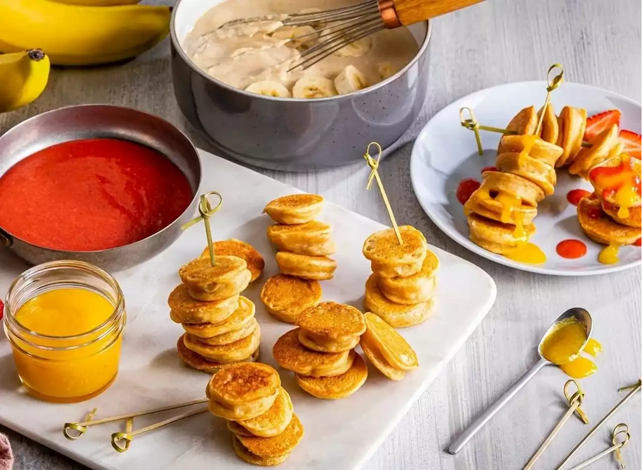 Mini Banana Pancake Bites Recipe — Eat This Not That