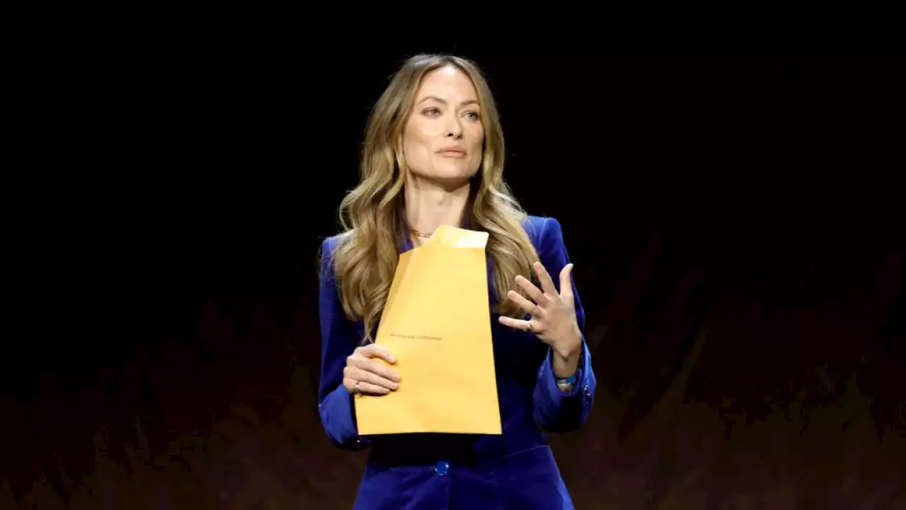 Olivia Wilde Served Legal Paperwork From Jason Sudeikis at CinemaCon