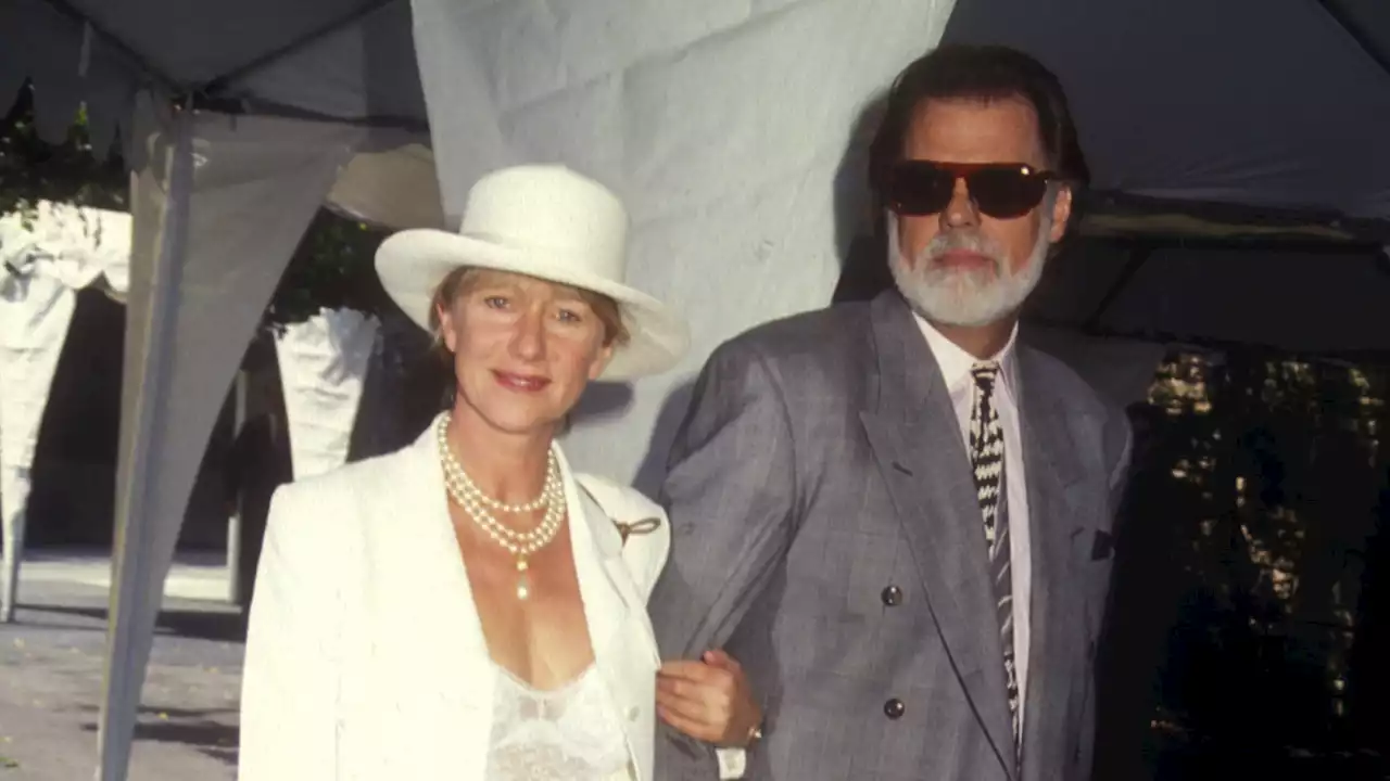 Great Outfits in Fashion History: Helen Mirren in White Lace and Pearls in 1993