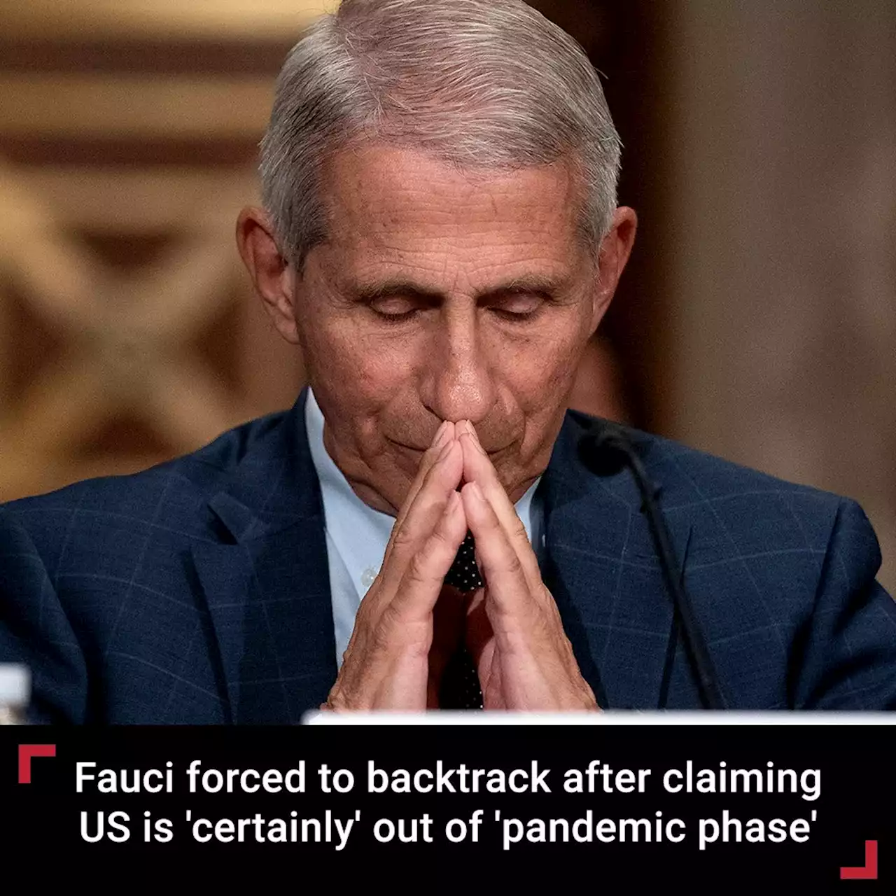 Fauci clarifies 'the pandemic is not over' on NPR podcast