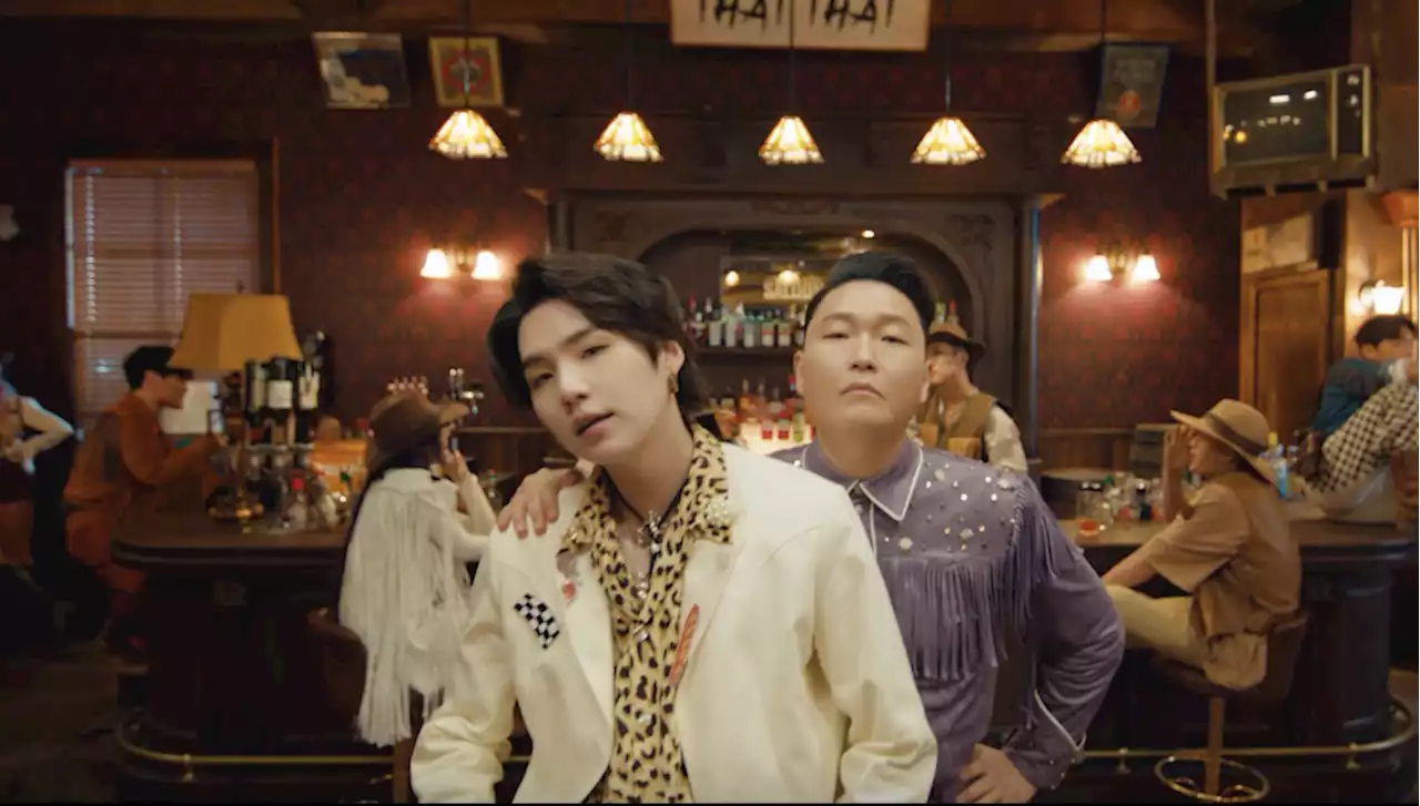 PSY, SUGA of BTS drop MV teaser for collab song 'That That'