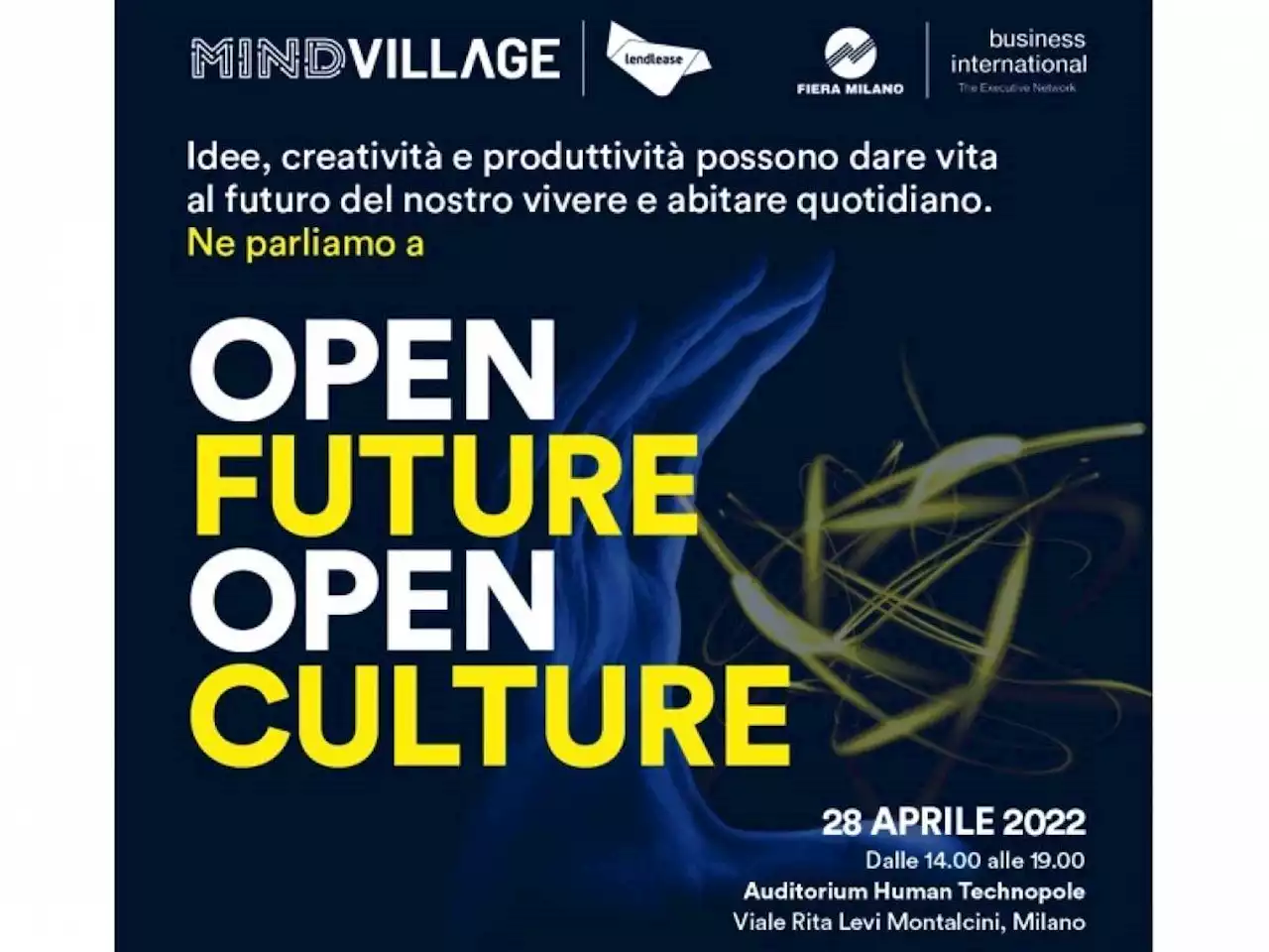 'Open future open culture' al via gli eventi di Primavera Mind