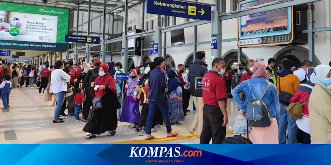 Antisipasi Kepadatan di Stasiun, Menhub Imbau Pemudik Perhatikan Jadwal Keberangkatan Kereta Api