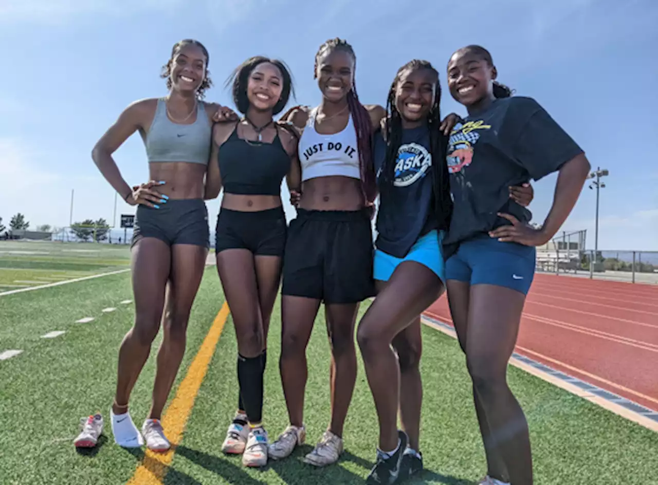 Laughter is key ingredient for Golden Valley’s state-leading girls relay team