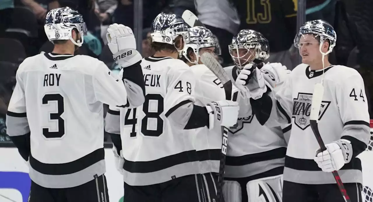 Lias Andersson’s 1st goal of season propels Kings past Kraken