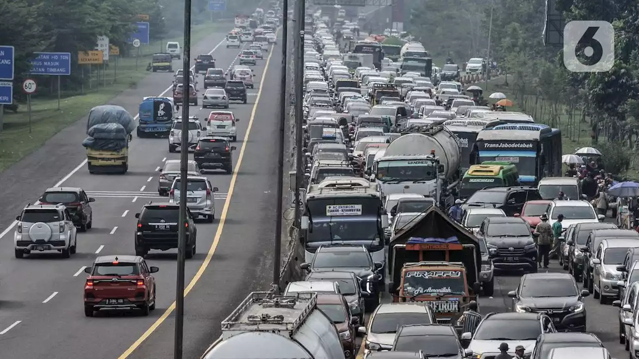 Tol Jagorawi Padat, Jasa Marga Berlakukan Contra Flow