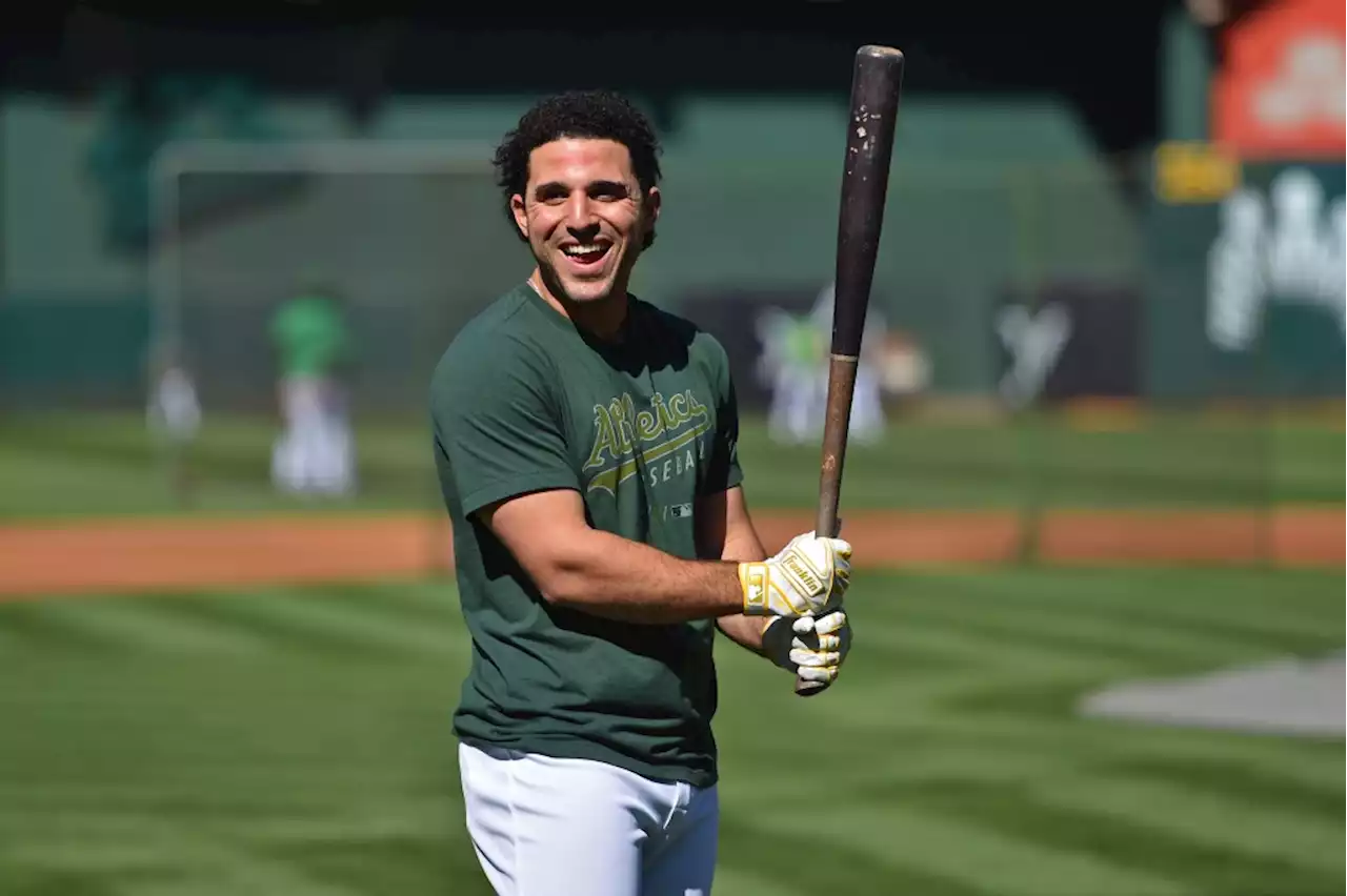 Familiar piece to A’s outfield nearly ready to return