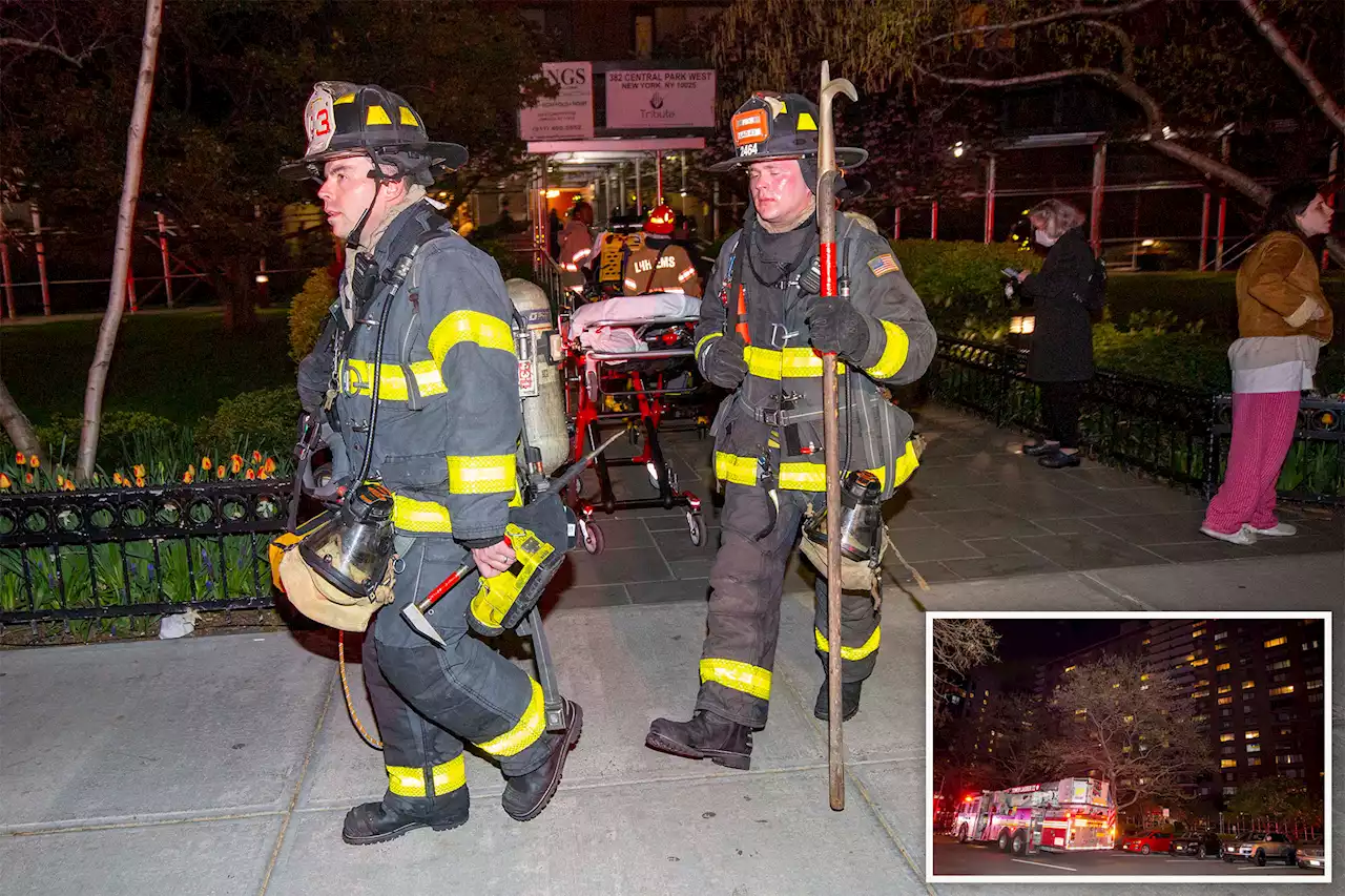 One person critically injured in Upper West Side high-rise fire