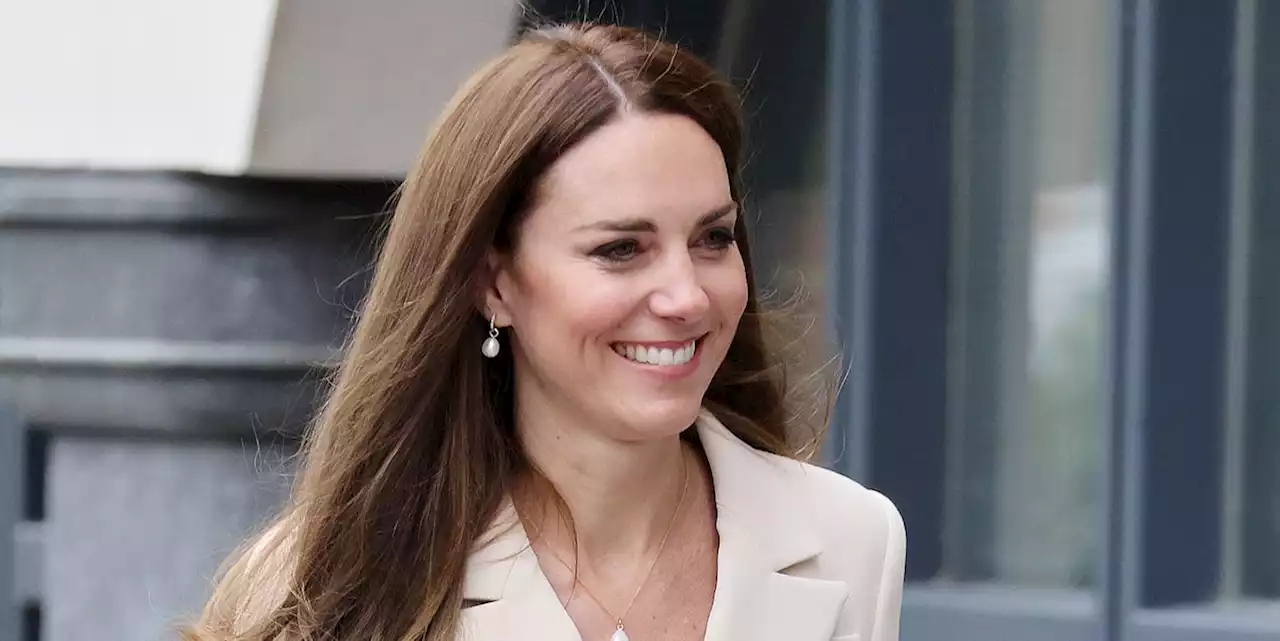 Kate Middleton wows in Self-Portrait midi dress for first joint engagement with Princess Anne