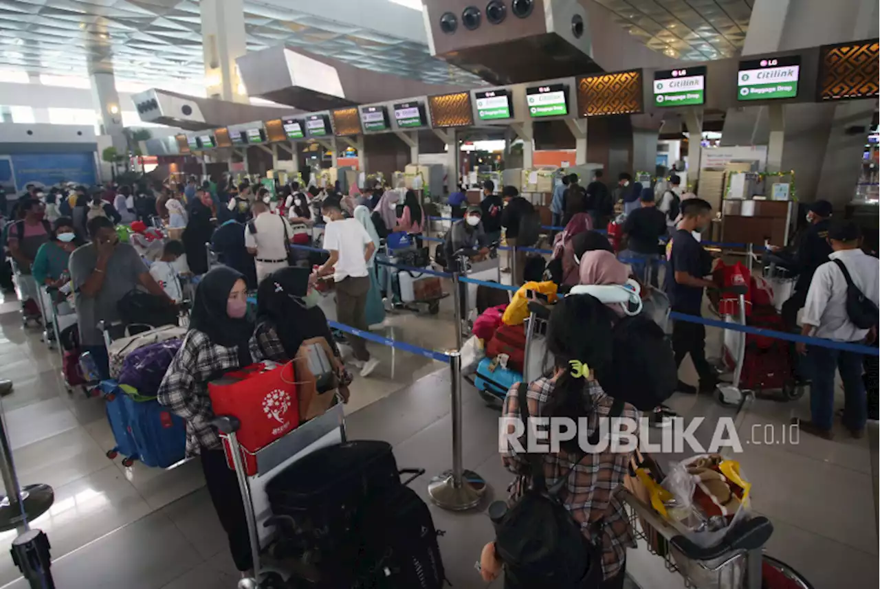 Puncak Arus Mudik Bandara Soetta Diperkirakan Terjadi pada H-4 Lebaran |Republika Online