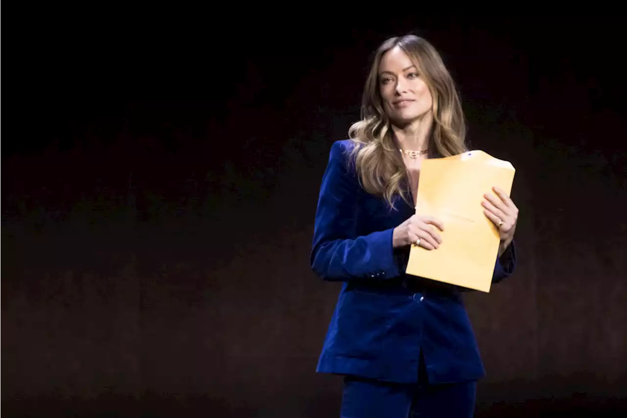 Olivia Wilde Served With Custody Papers During CinemaCon Presentation