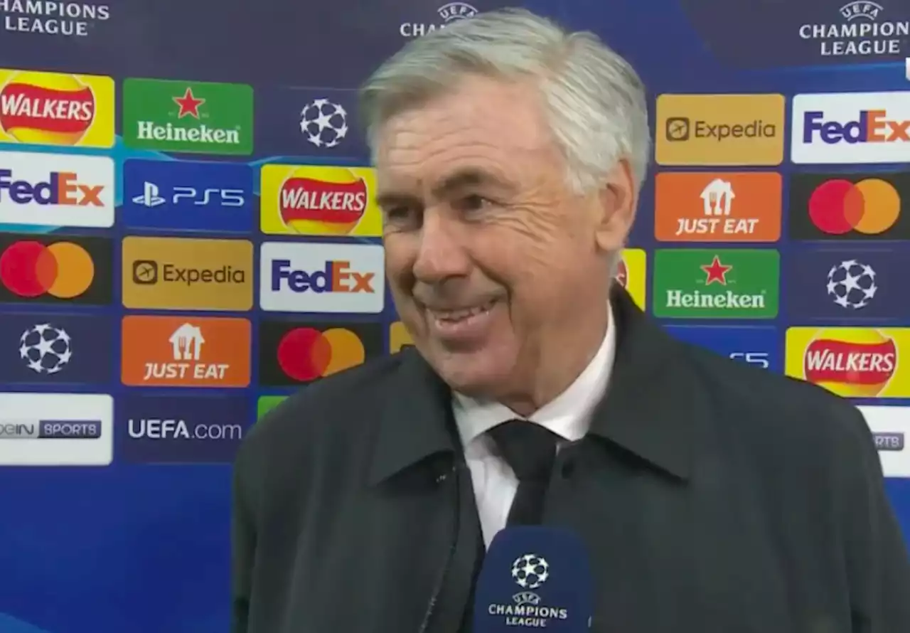 Ancelotti gives funny response when asked if Rudiger is joining Real Madrid