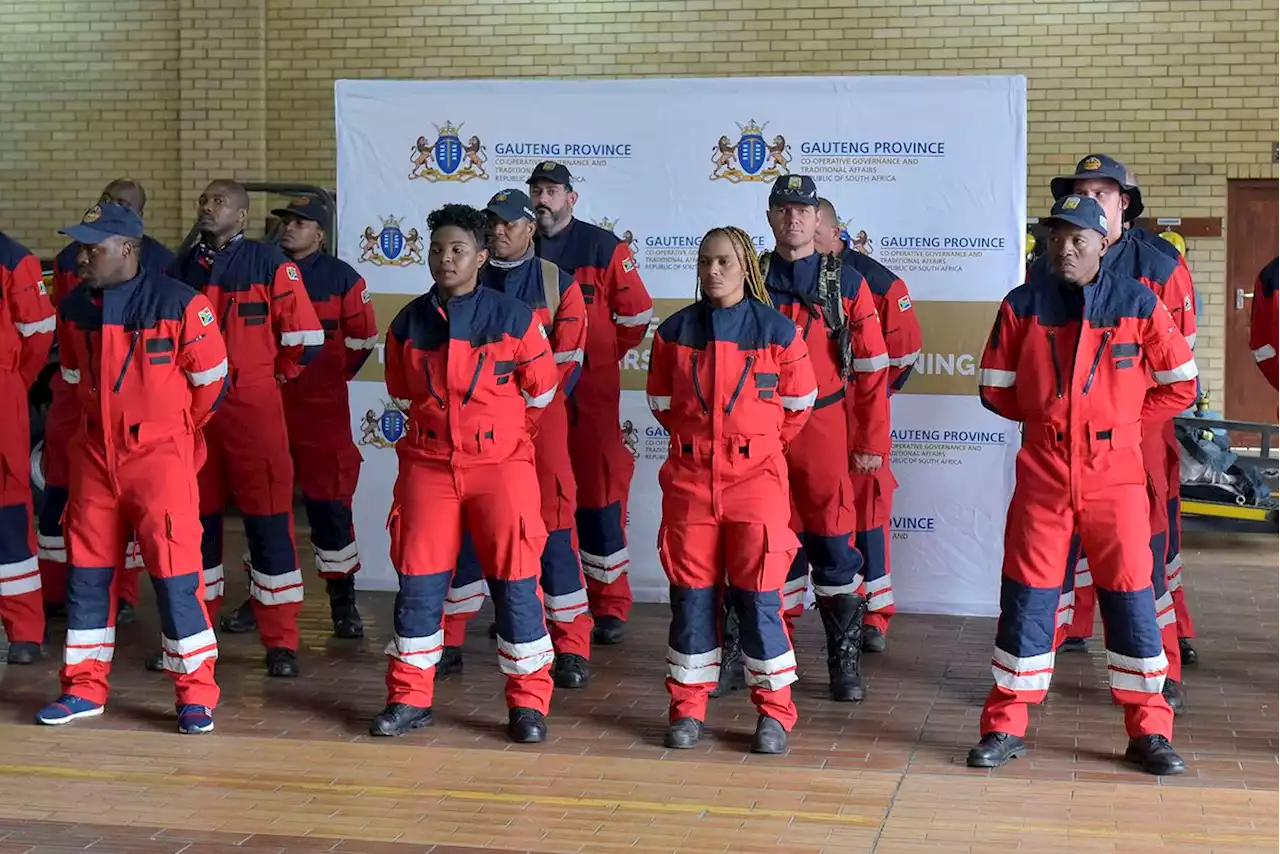 Watch: City of Johannesburg Emergency Management Services Rescuers return from KZN Search and Rescue mission