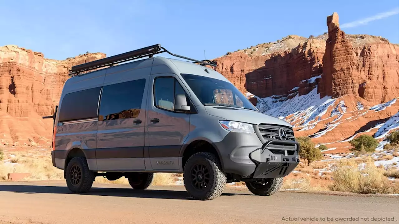 Win an eco-friendly Mercedes Sprinter 4x4 camper van