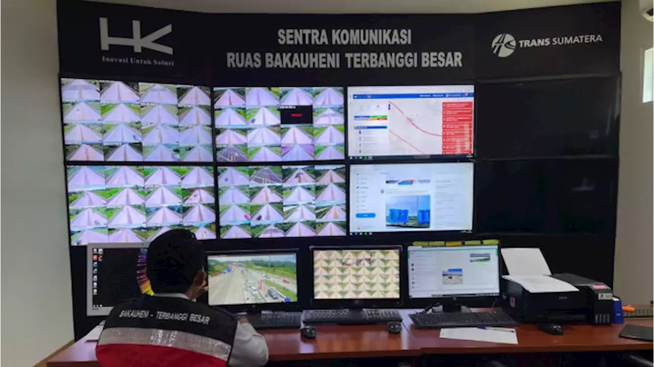 8.391 Kendaraan dari Jawa Masuk ke Jalan Tol Trans Sumatera Lampung