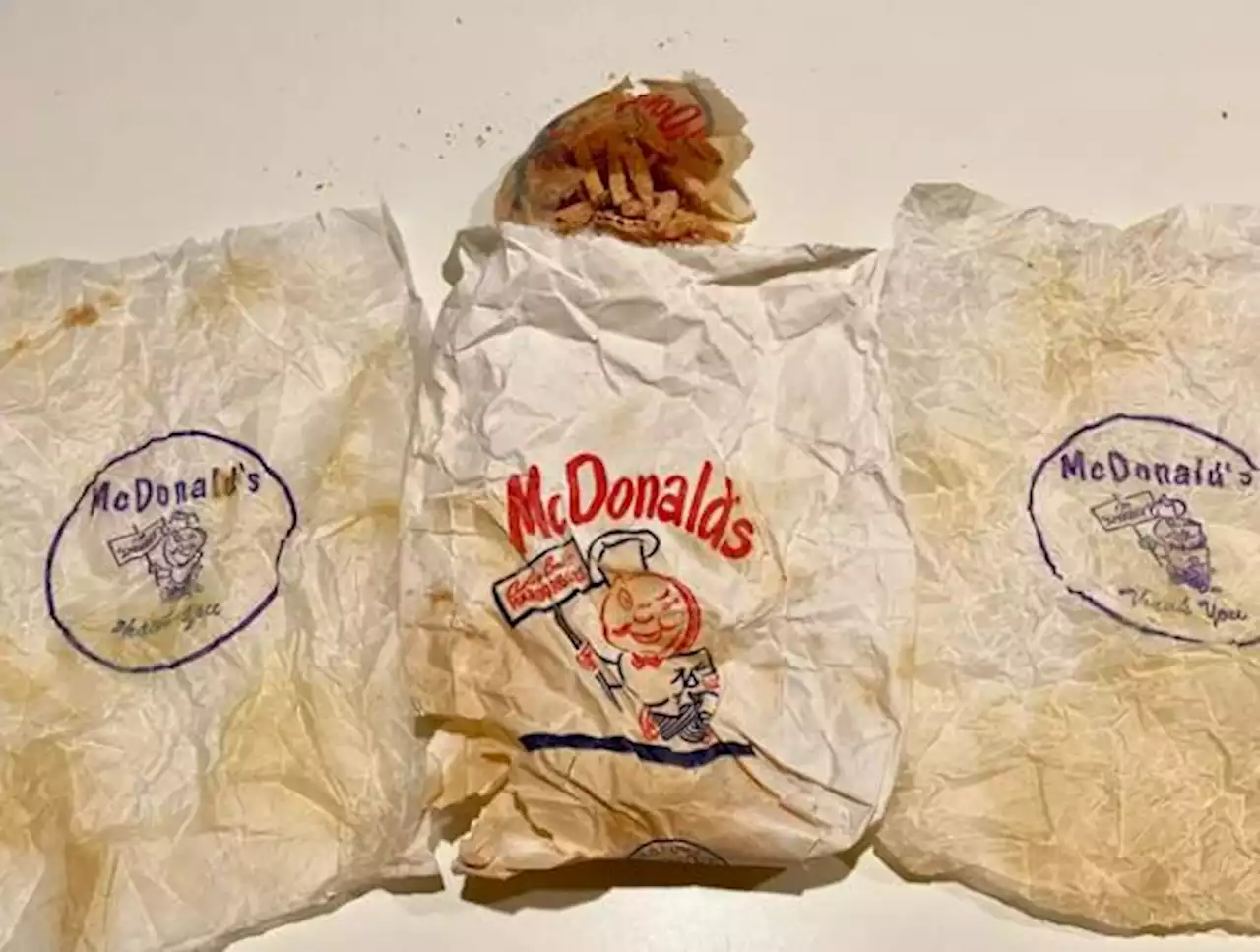 Illinois family finds preserved McDonald's food from over half a century ago in home's wall