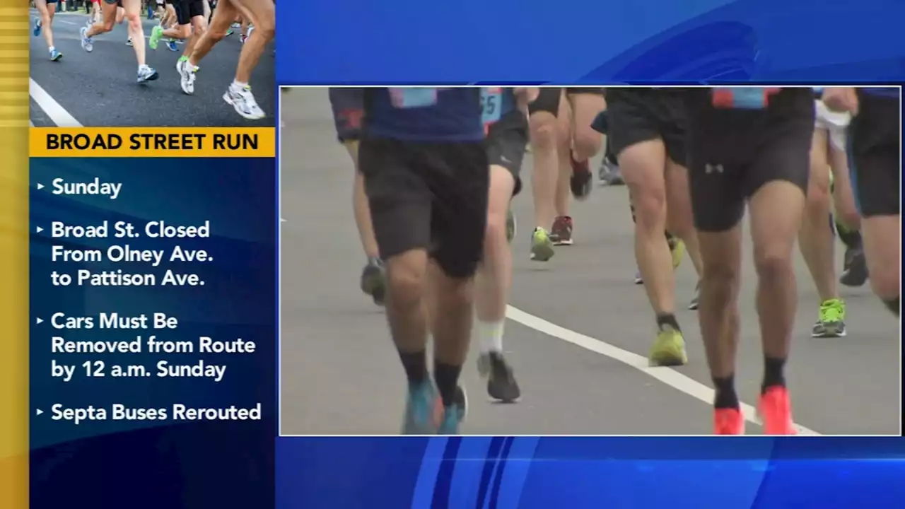 Broad Street Run: Road closure, SEPTA information for Sunday's race