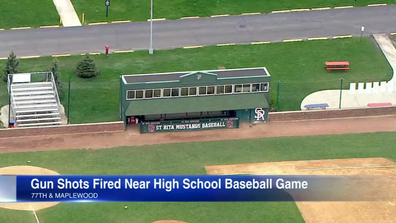 Shooting near St. Rita High School forces baseball players to take cover