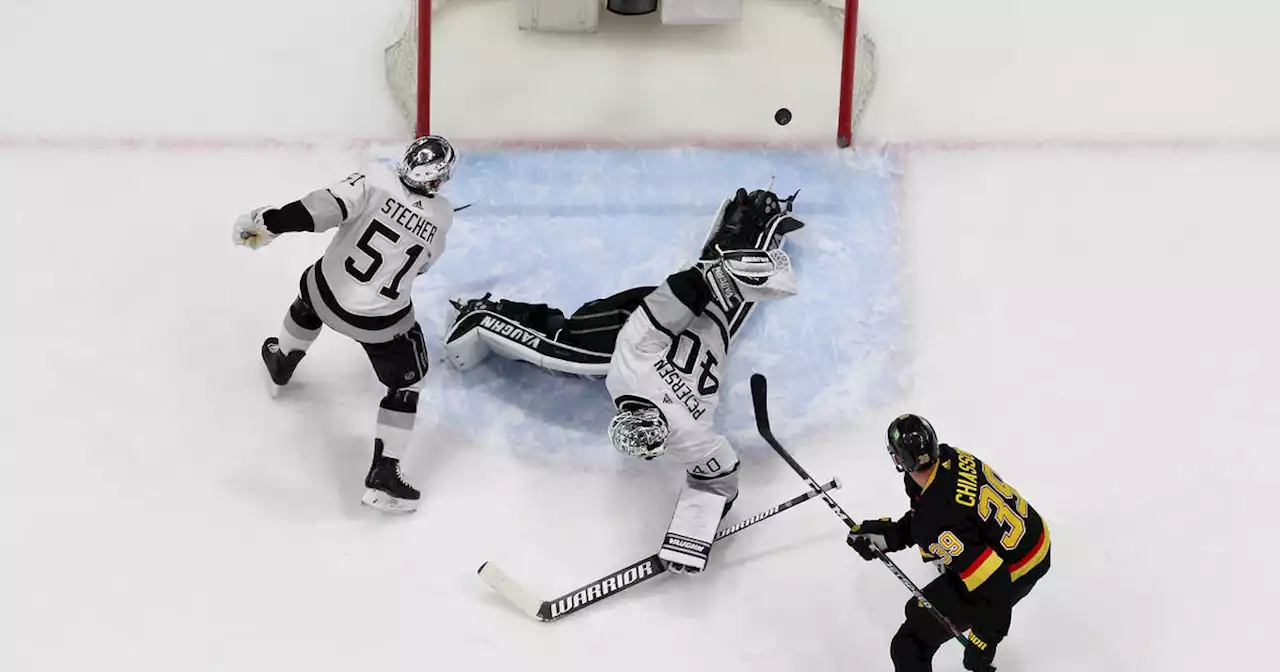 Brock Boeser scores 2nd in OT, Canucks edge Kings 3-2