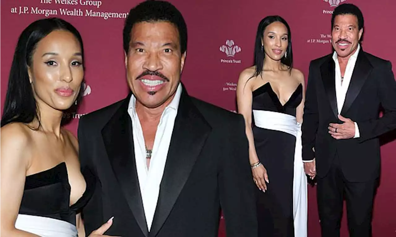 Lionel Richie and Lisa Parigi attend the Prince's Trust Gala in NYC