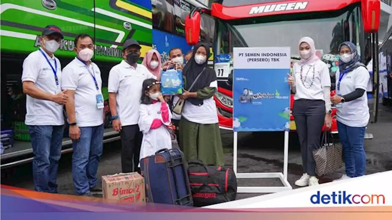 Mudik Gratis BUMN, Semen Indonesia Berangkatkan 990 Orang