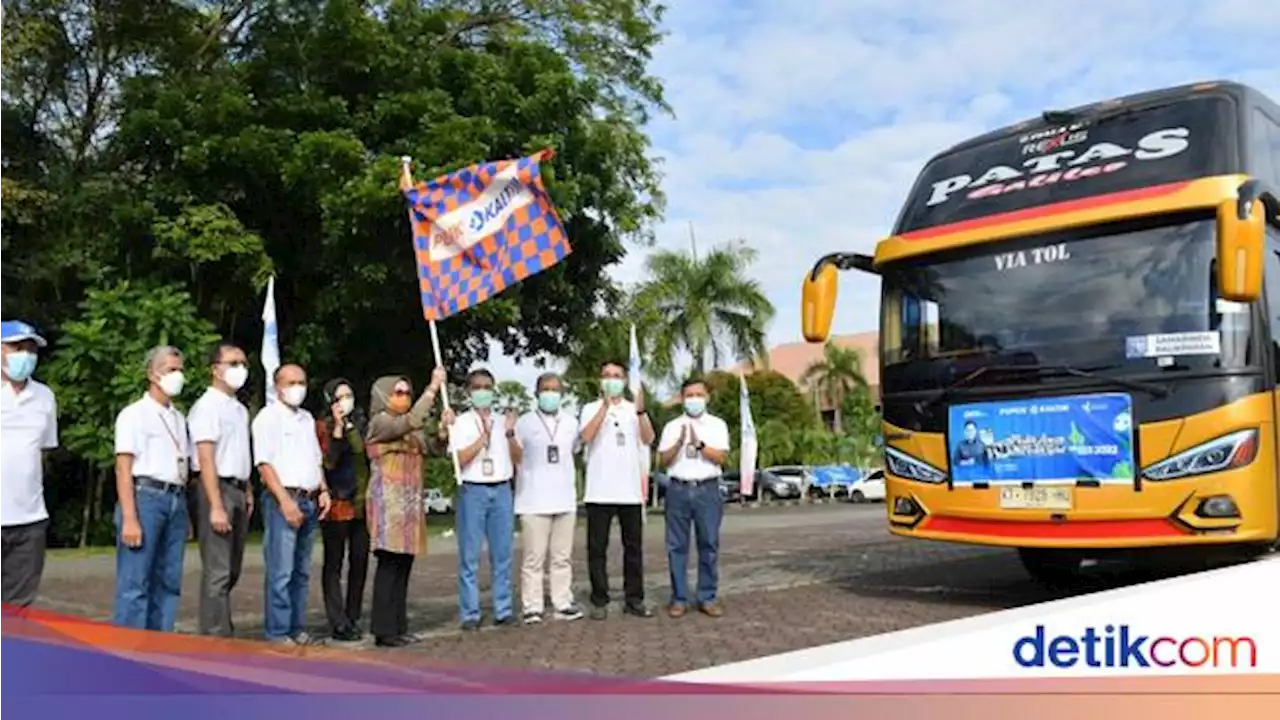 Ratusan Warga Sekitar Kantor BUMN Ikut Mudik Gratis, Ini Tujuannya