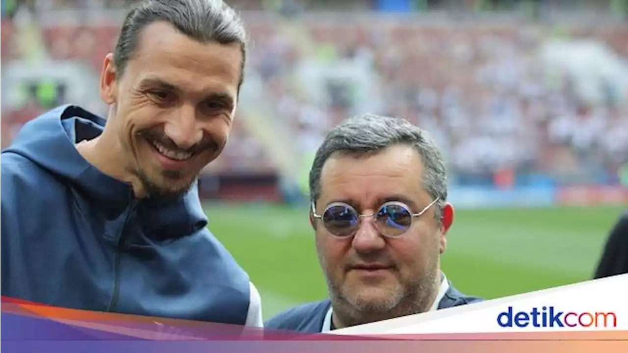 Ibrahimovic Jenguk Mino Raiola di Rumah Sakit