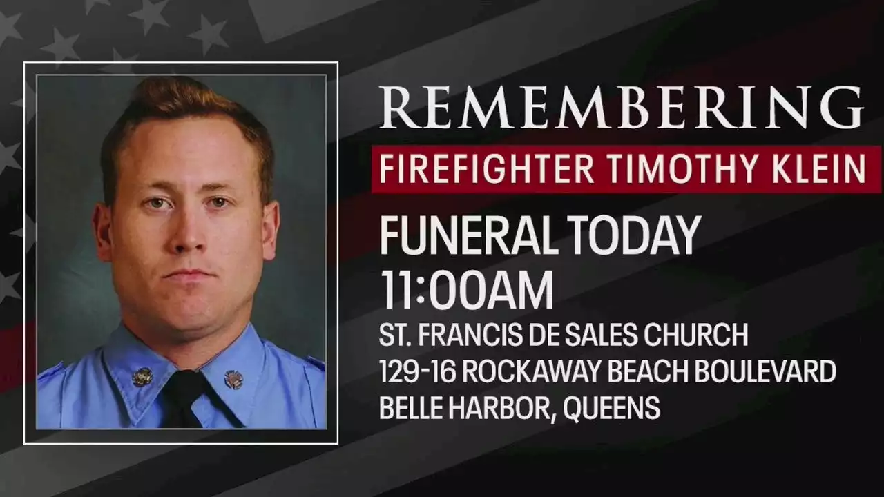 FDNY firefighter Timothy Klein funeral