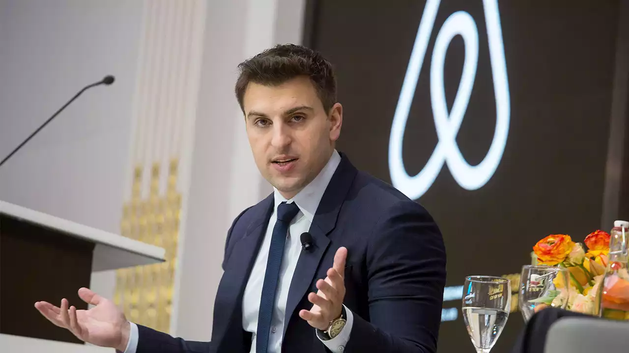 Airbnb CEO says employees can work remotely forever without pay cut