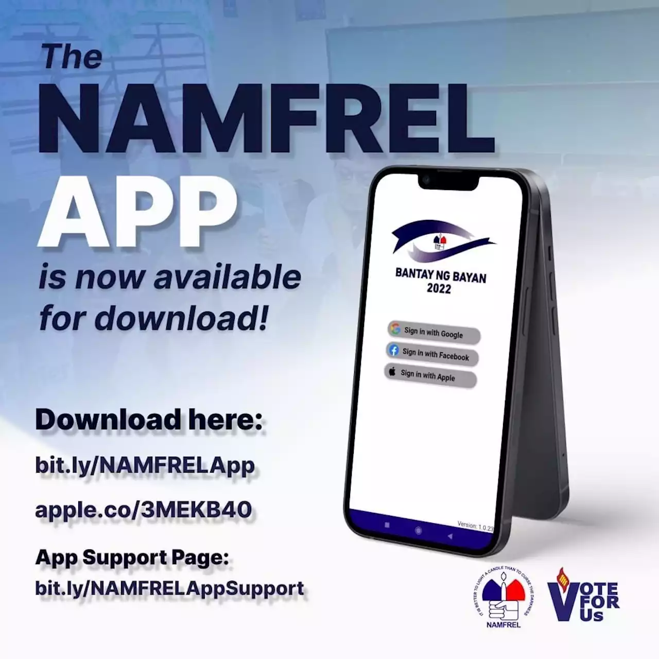 NAMFREL launches mobile app to encourage public protect votes in Eleksyon 2022