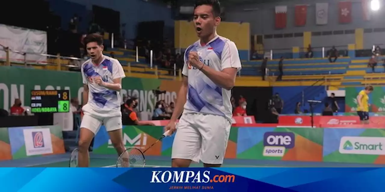 Badminton Asia Championship - Kiat Pramudya/Yeremia Tekuk Juara Dunia: Serang Terus