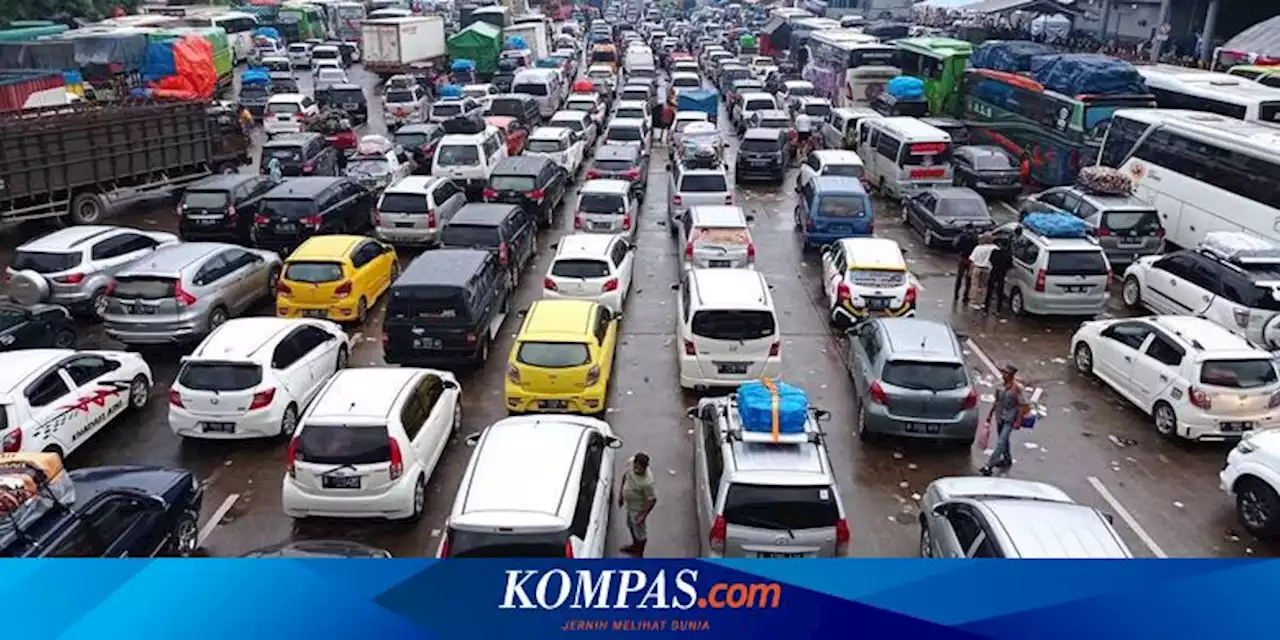 H-3 Lebaran, Jalan Tol dan Non Tol Menuju Pelabuhan Merak Banten Macet