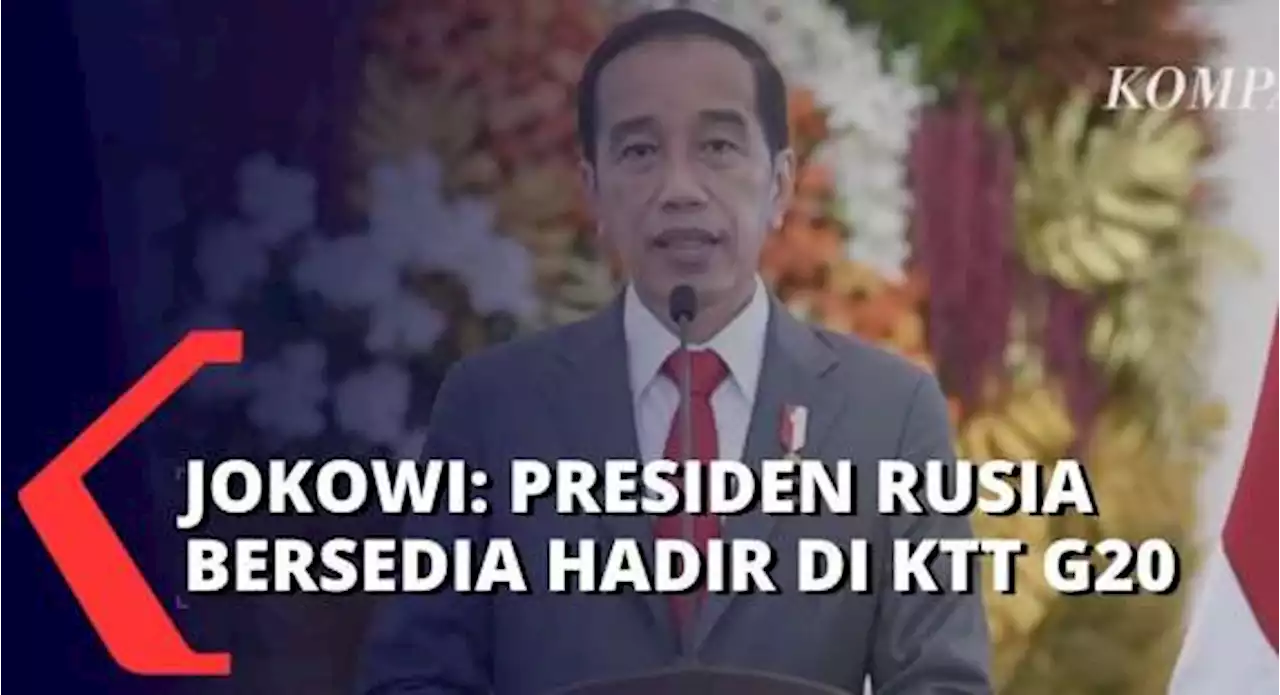 Jokowi Undang Presiden Ukraina dan Presiden Rusia ke KTT G20, Ternyata Ini Alasannya!