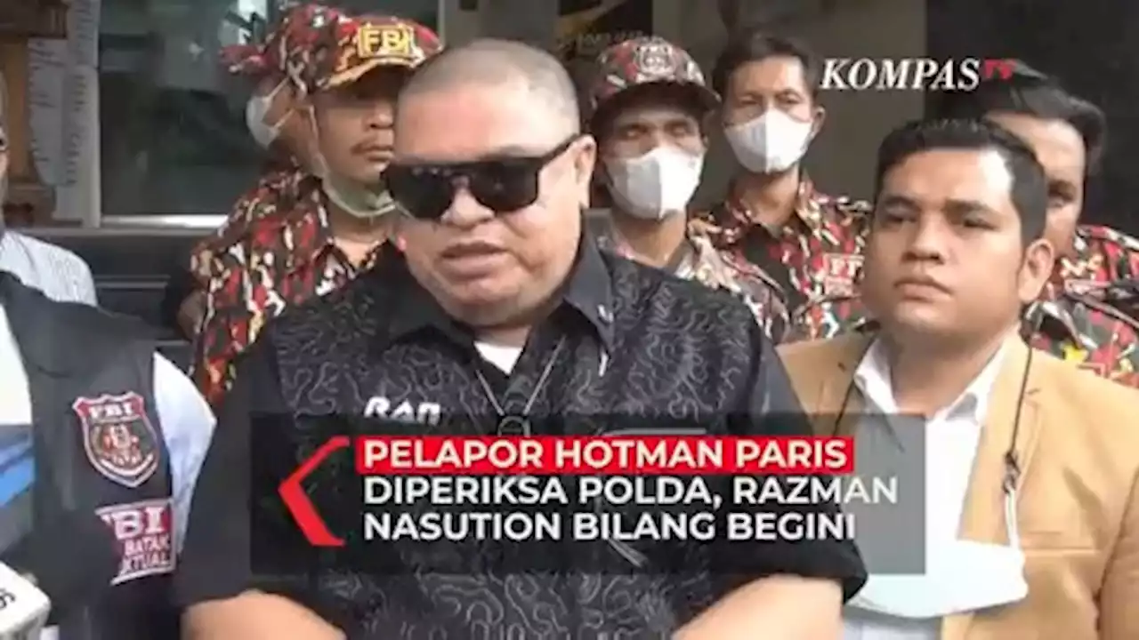 Pelapor Hotman Paris Diperiksa Polda, Razman Nasution Bilang Begini