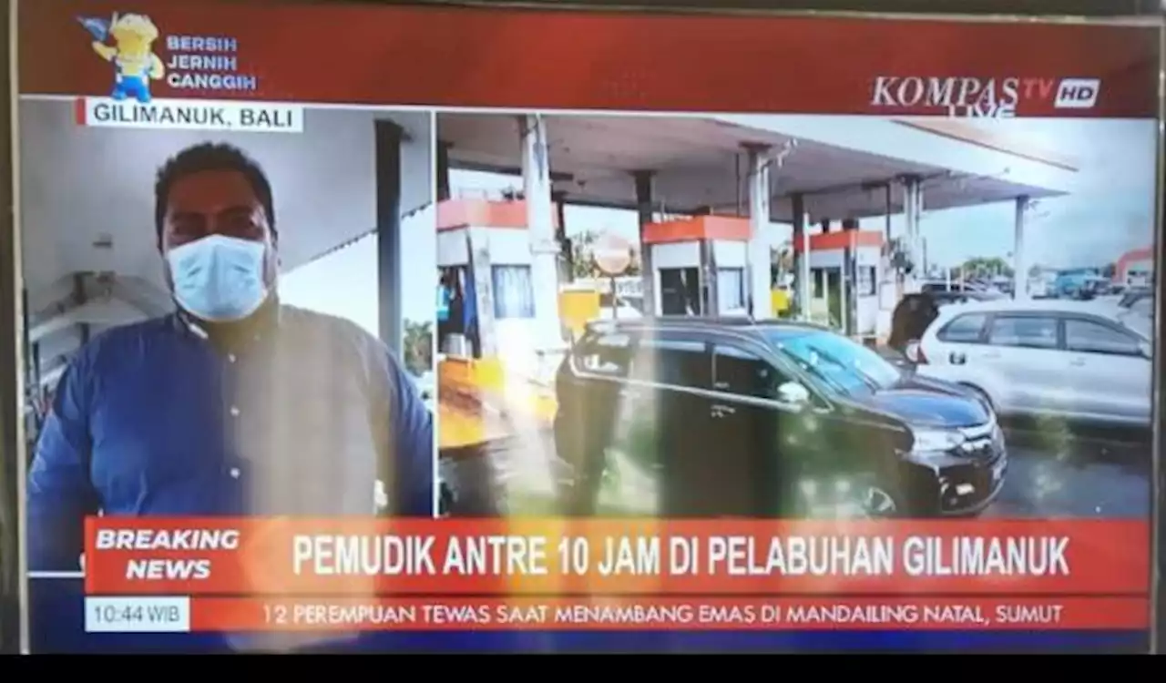 Macet 12 Km di Pelabuhan Gilimanuk, Pemudik Antre 10 Jam untuk ke Banyuwangi