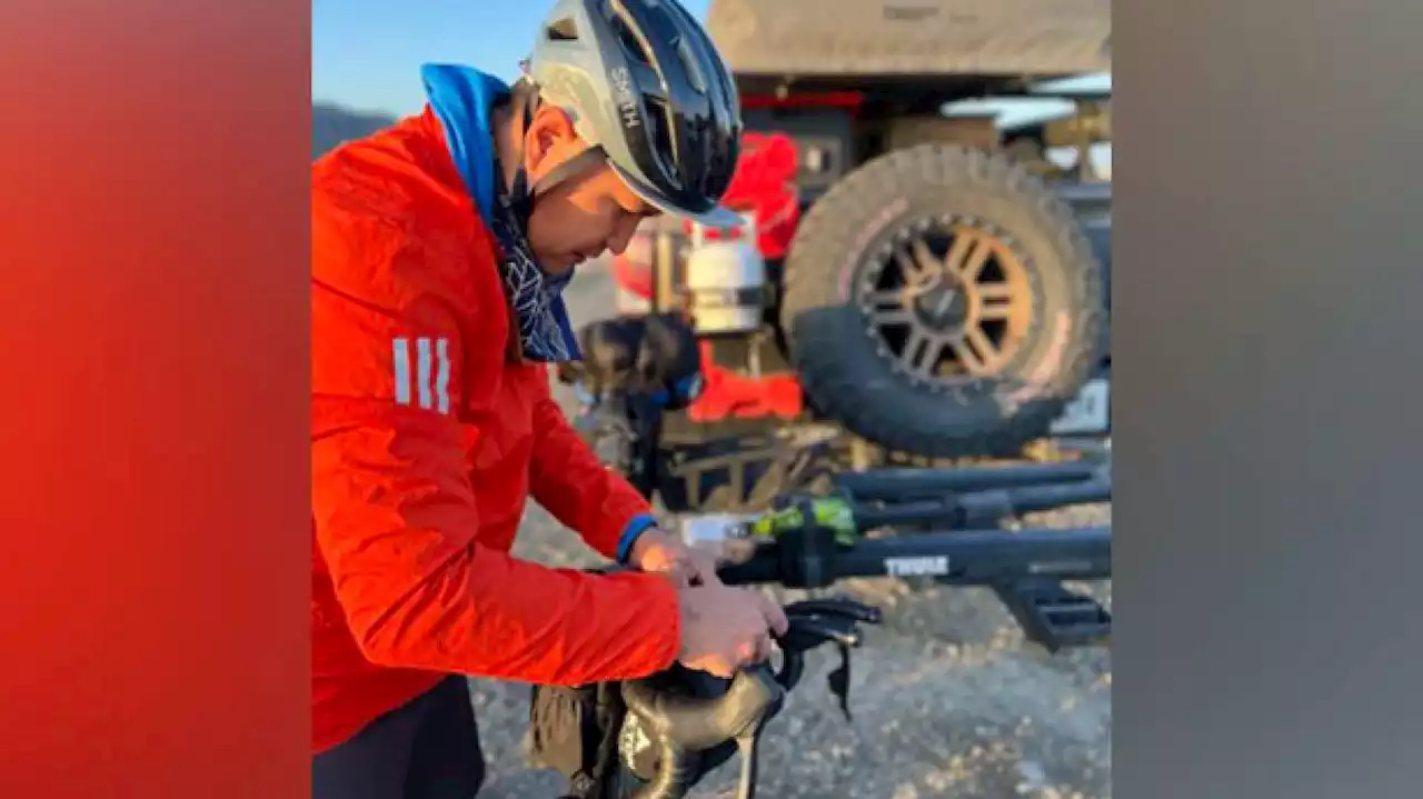 Man bicycling 400 miles to bring solar power to homes of students on Navajo reservation