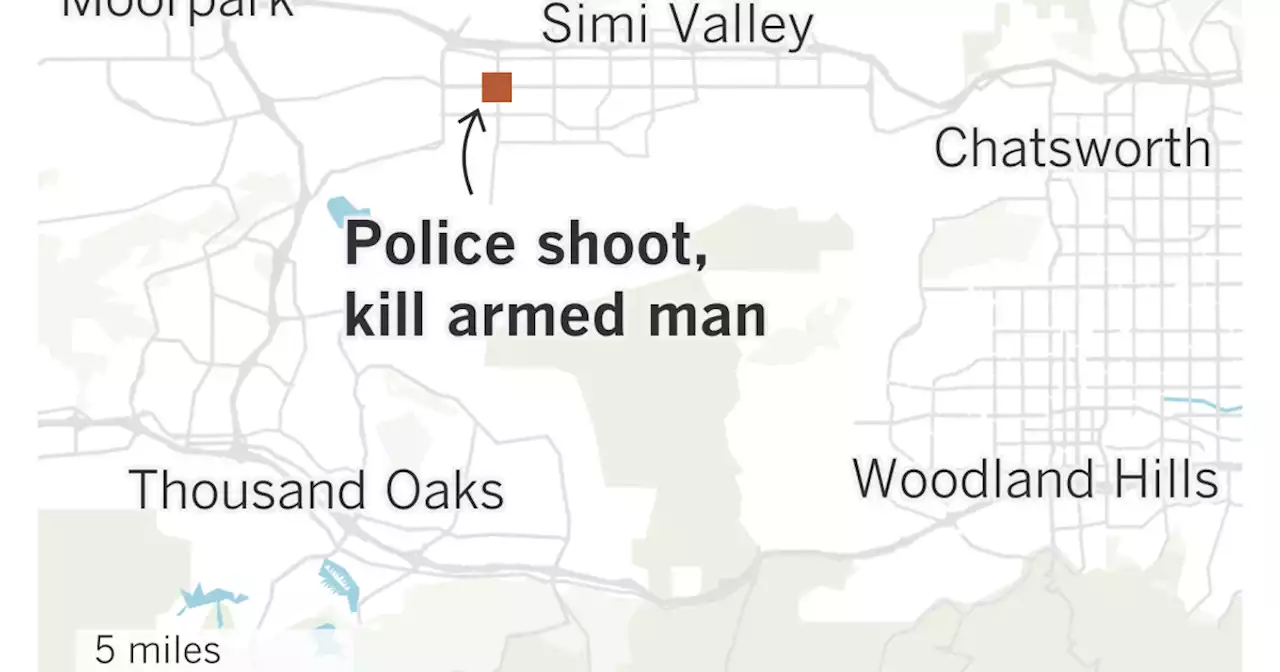 Simi Valley police fatally shoot man who fired at officers, authorities say