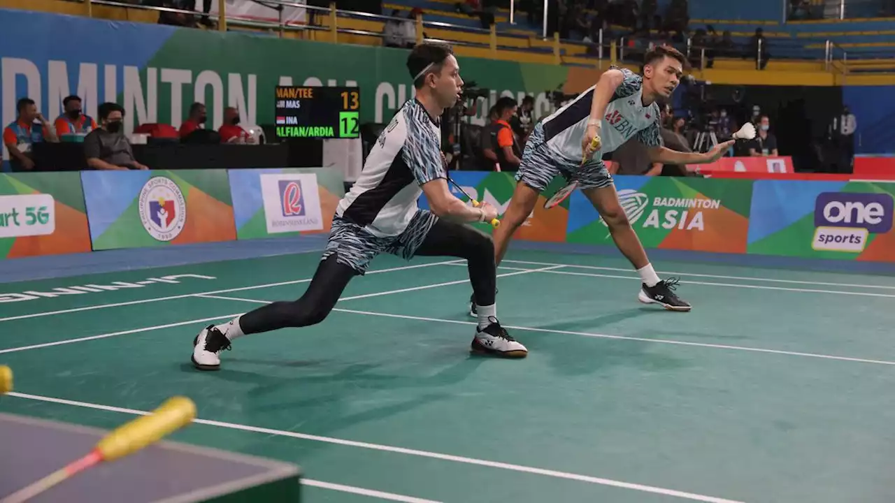 Hasil Kejuaraan Asia 2022: Fajar/Rian Melesat Ke Semifinal