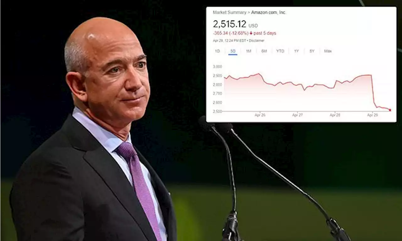 Jeff Bezos sees $20 BILLION wiped off fortune in a matter of hours