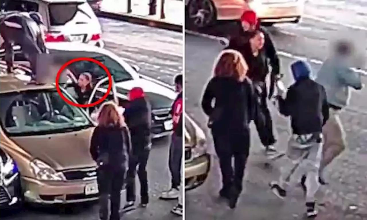 NYC man, 23, FREED 'despite being filmed punching helpless driver, 53'