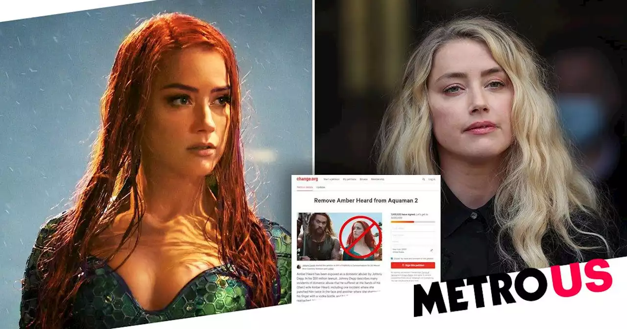 Petition to remove Amber Heard from Aquaman 2 tops 2.3m signatures amid Johnny Depp trial