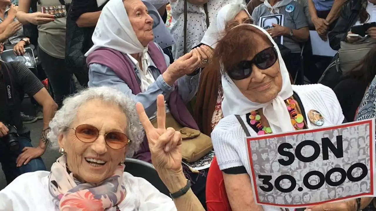 Las Madres de Plaza de Mayo conmemoran sus 45 años de lucha